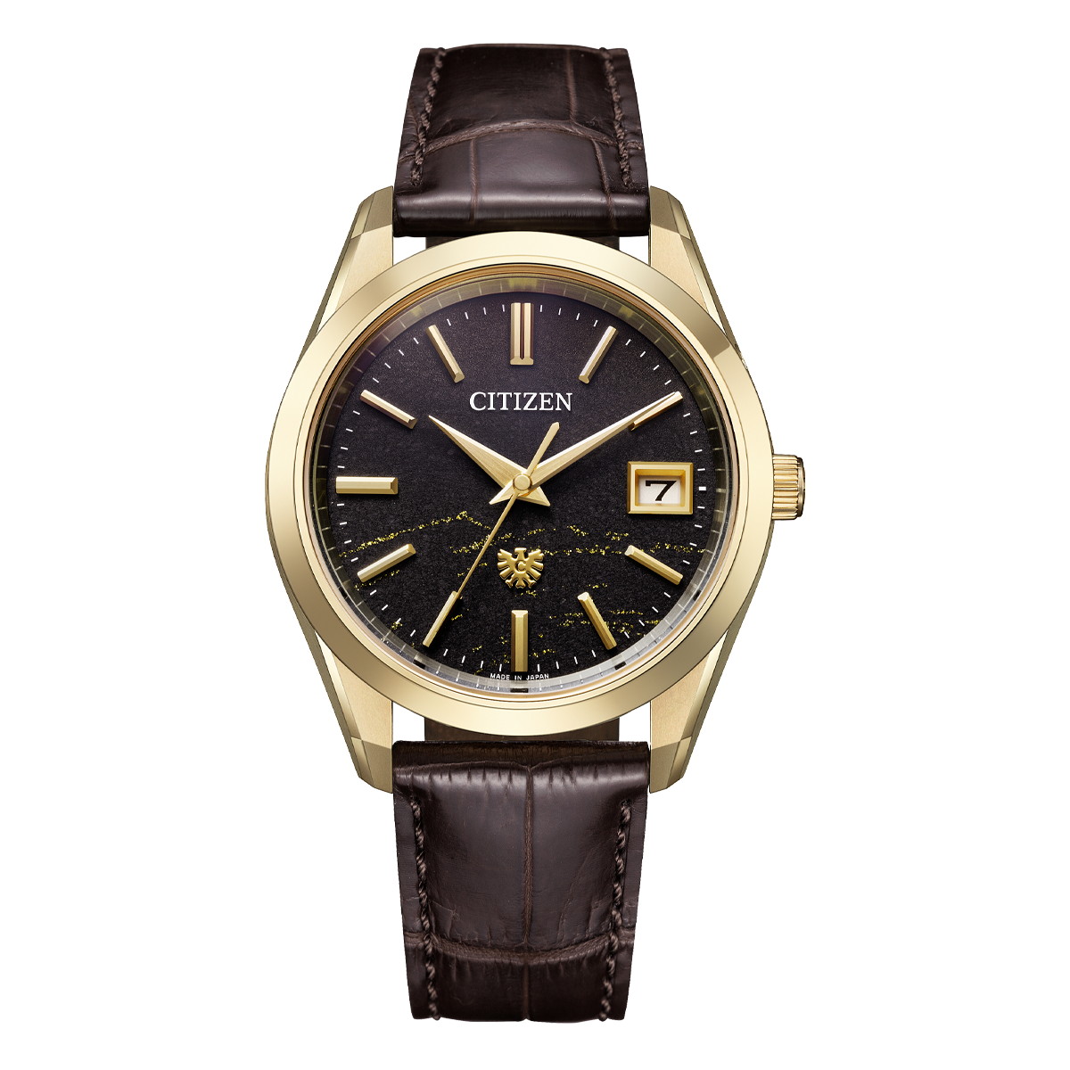 Attesa BU0060-09H | Moonphase Leather Watch | Citizen – Citizen