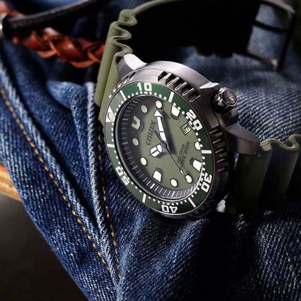 BN0157-11X | Dark Green Dial Watch | Citizen Watches – Citizen