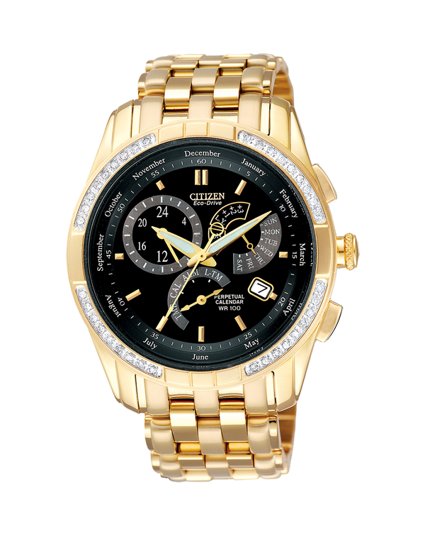Men's citizen 2025 watch with diamonds