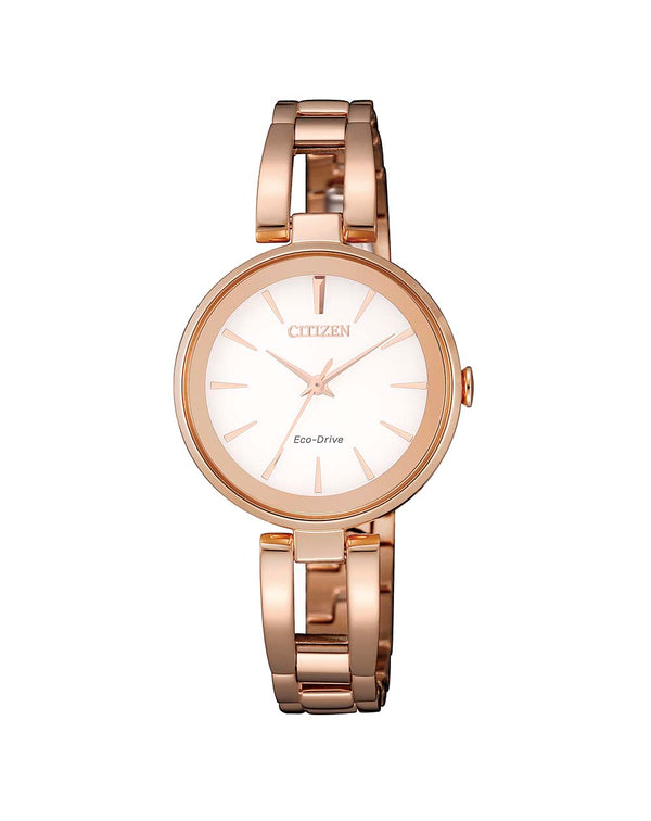 Citizen watch sales women's rose gold