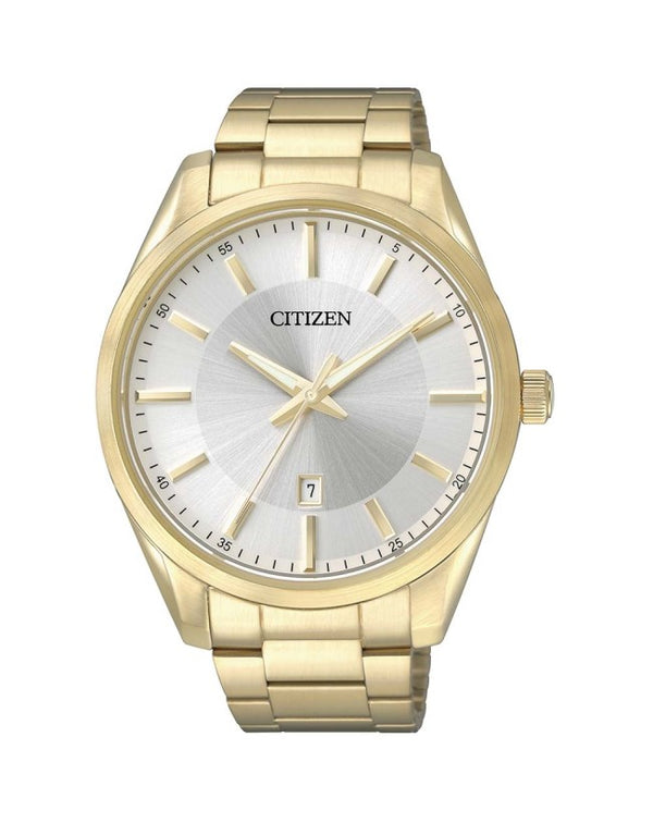 Citizen silver gold best sale watch